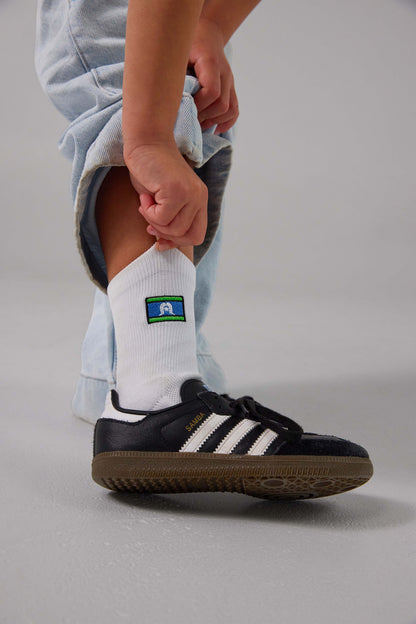 Flag Ribbed Active Socks